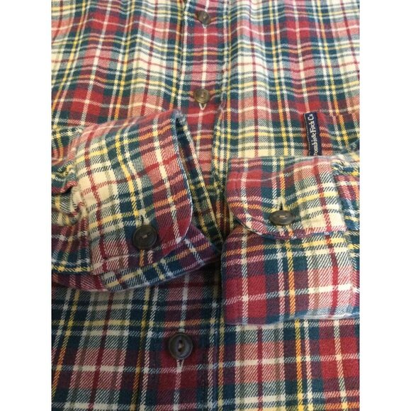 Abercrombie & Fitch Mens Flannel The Big Shirt Multicolor Plaid 100% Cotton Larg - Picture 7 of 7